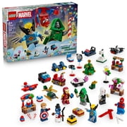 LEGO Marvel Advent Calendar 2026 - Christmas Advent Calendar for Kids, Ages 6+ - Family Holiday Activity - Includes Festive Marvel Minifigures - 76340