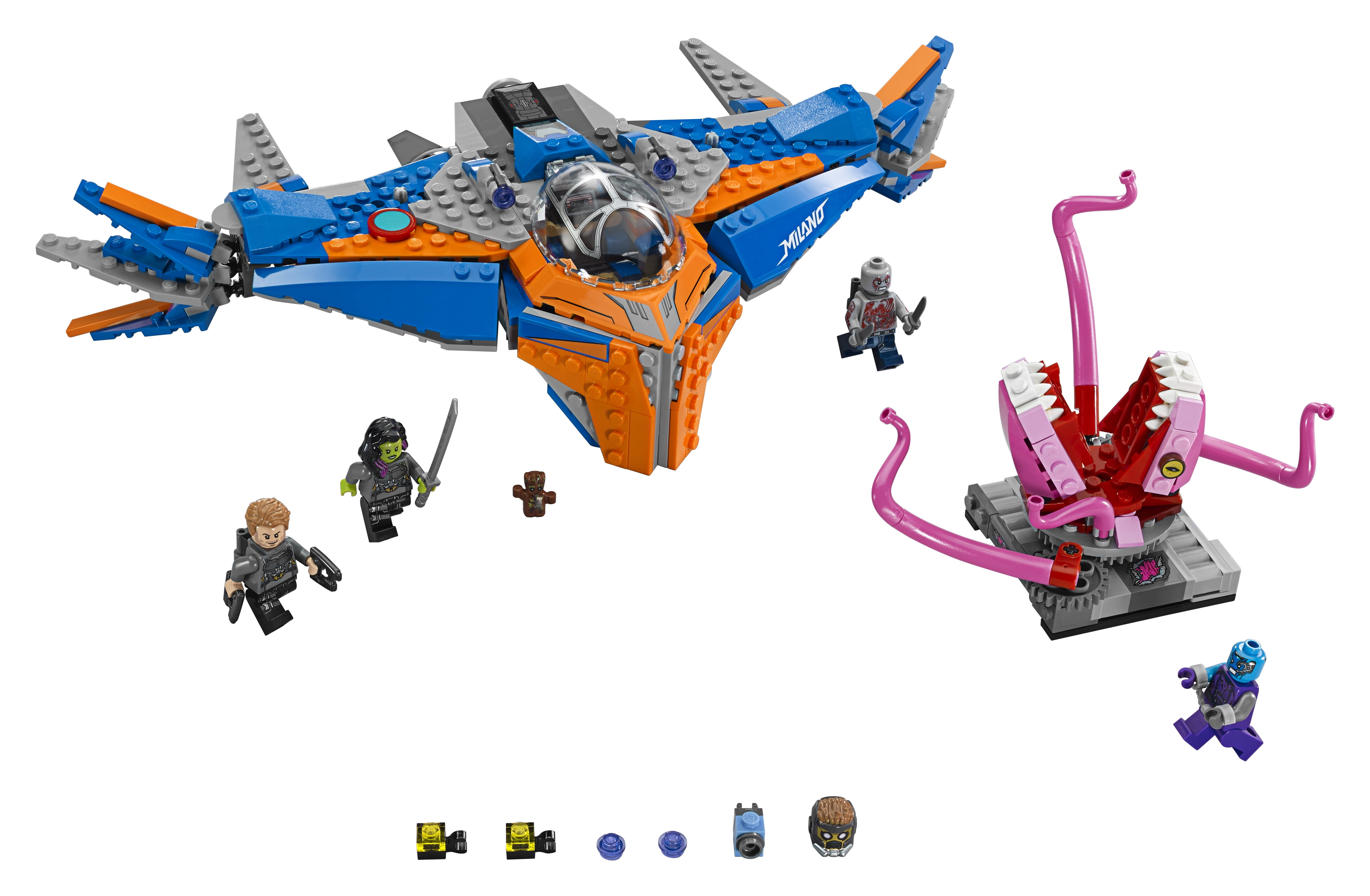 LEGO SUPER HEROES The Milano vs. The Abilisk 76081 - Walmart.com