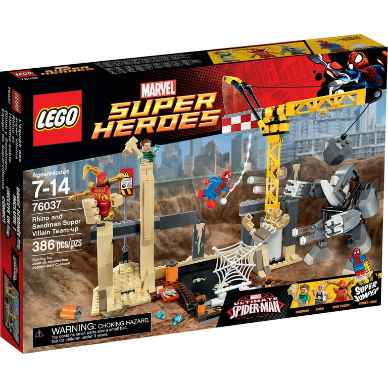 LEGO Super Heroes Rhino and Sandman Super Villain Team-Up, 76037 
