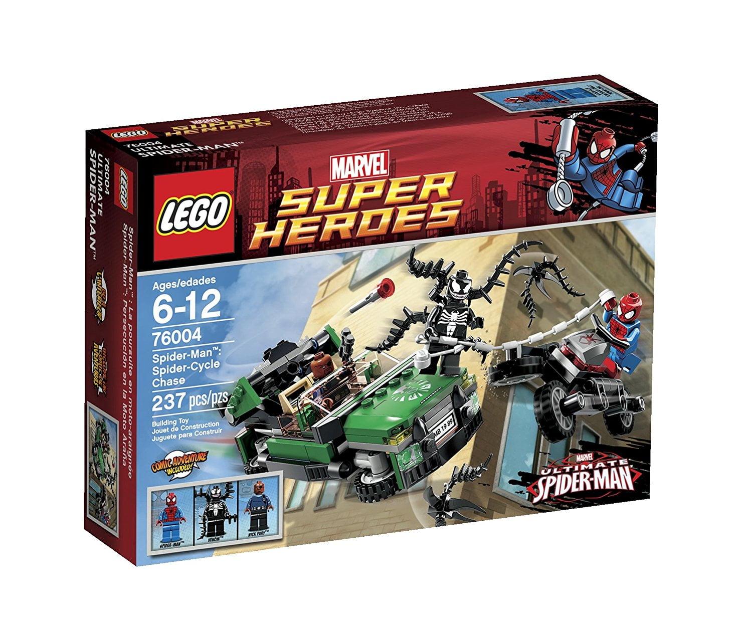 Coche Spiderman y Doc Ock Lego 10789 - Juguetes Fancy