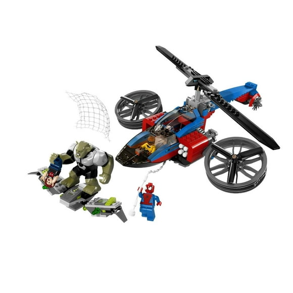 LEGO Super Heroes Spider-Helicopter Rescue Play Set