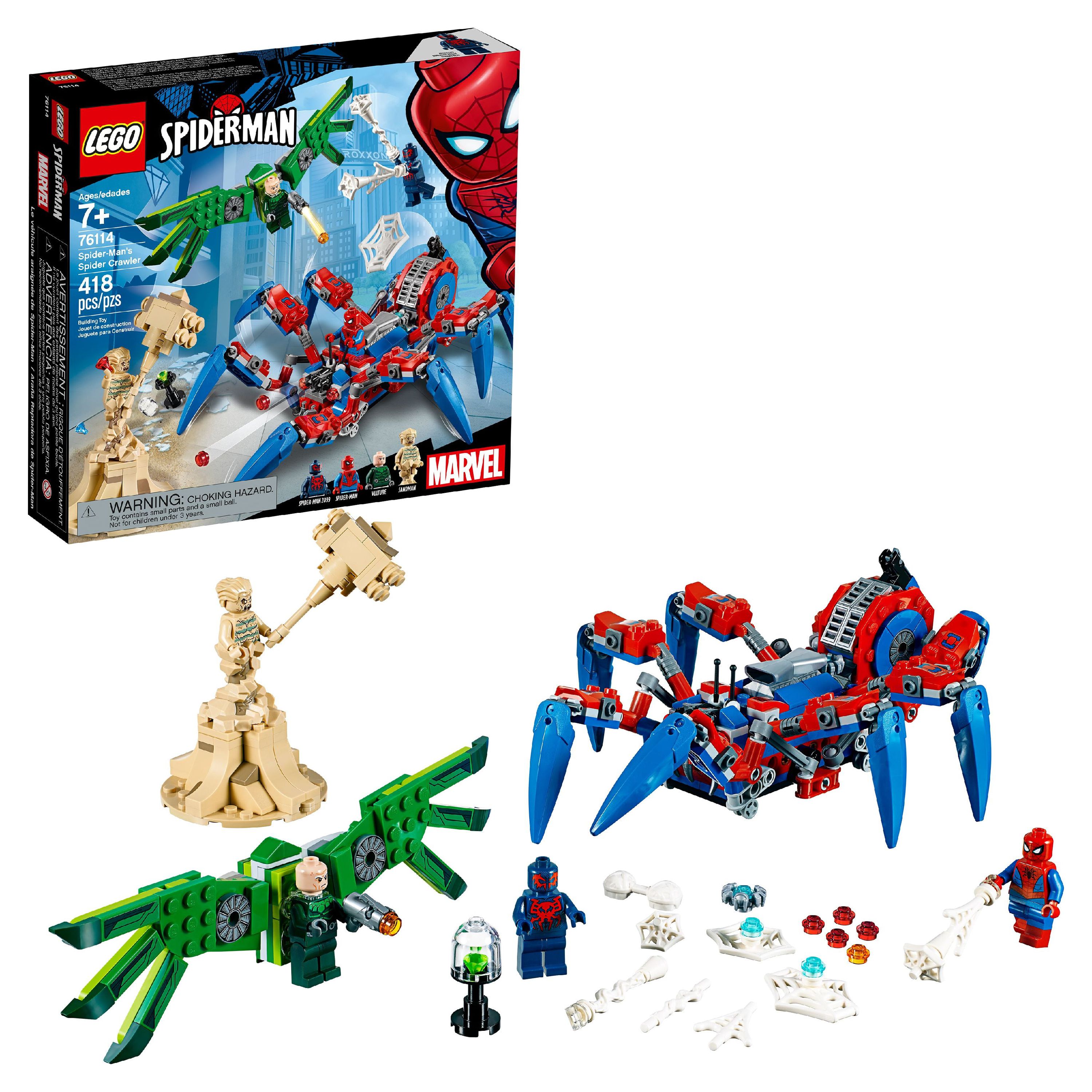 LEGO Super Heroes Spider-Man's Spider Crawler 76114 - image 1 of 8