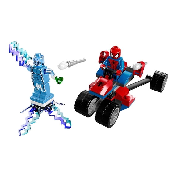 LEGO Marvel Super Heroes Ultimate Spider-Man Spider-Trike vs. Electro Set #76014