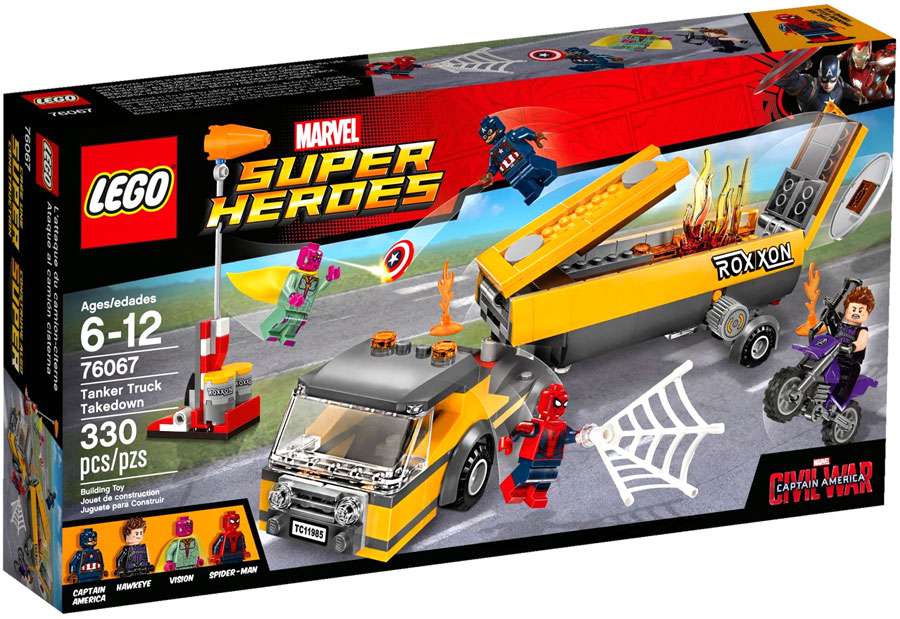 Avengers hormonal civil war lego