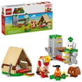 thumbnail image 1 of LEGO Super Mario Captain Toad’s Camp Building Toy - Pretend Play Set for Kids, Ages 6+ - Gift for Birthdays - Building Blocks for Boys & Girls W/Toad, Goomba, & Turnip Toy Figures - 72040, 1 of 7