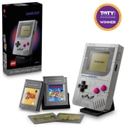 LEGO Super Mario Game Boy - Retro Building Sets for Adults, Ages 18+ - Gift for Gamers - Collectible Model with Game Paks and Display Stand - 72046