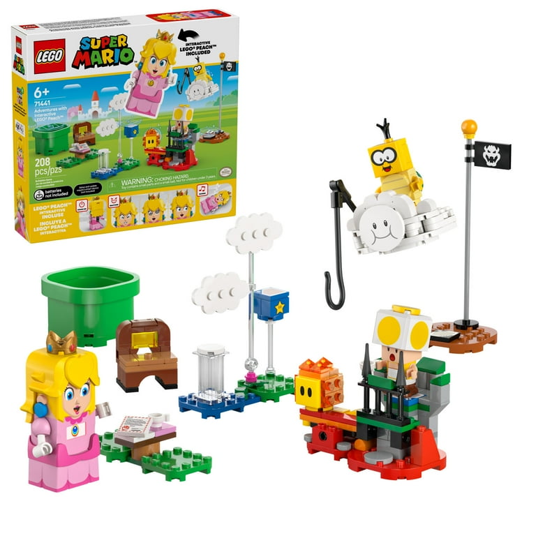 Free Shipping! LEGO Adventures with Interactive LEGO Peach