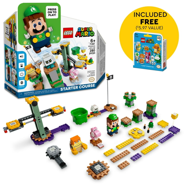 LEGO Super Mario Adventures with Luigi Starter Course 71387 with
