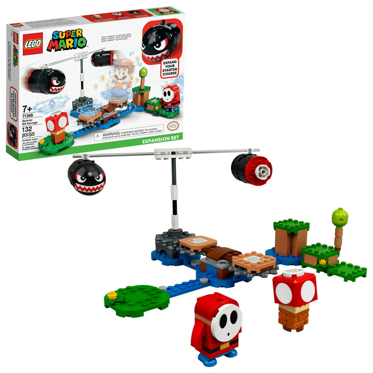 LEGO Super Mario Boomer Bill Barrage Expansion Set 71366 (132 Pieces) - Walmart.com