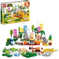 thumbnail image 1 of LEGO Super Mario Creativity Toolbox Maker Set 71418, Create Your Own Levels with Figures, Grass, Desert and Lava Builds, Starter Course Expansion, Toy Gift Idea for Kids 6 Plus, 1 of 7