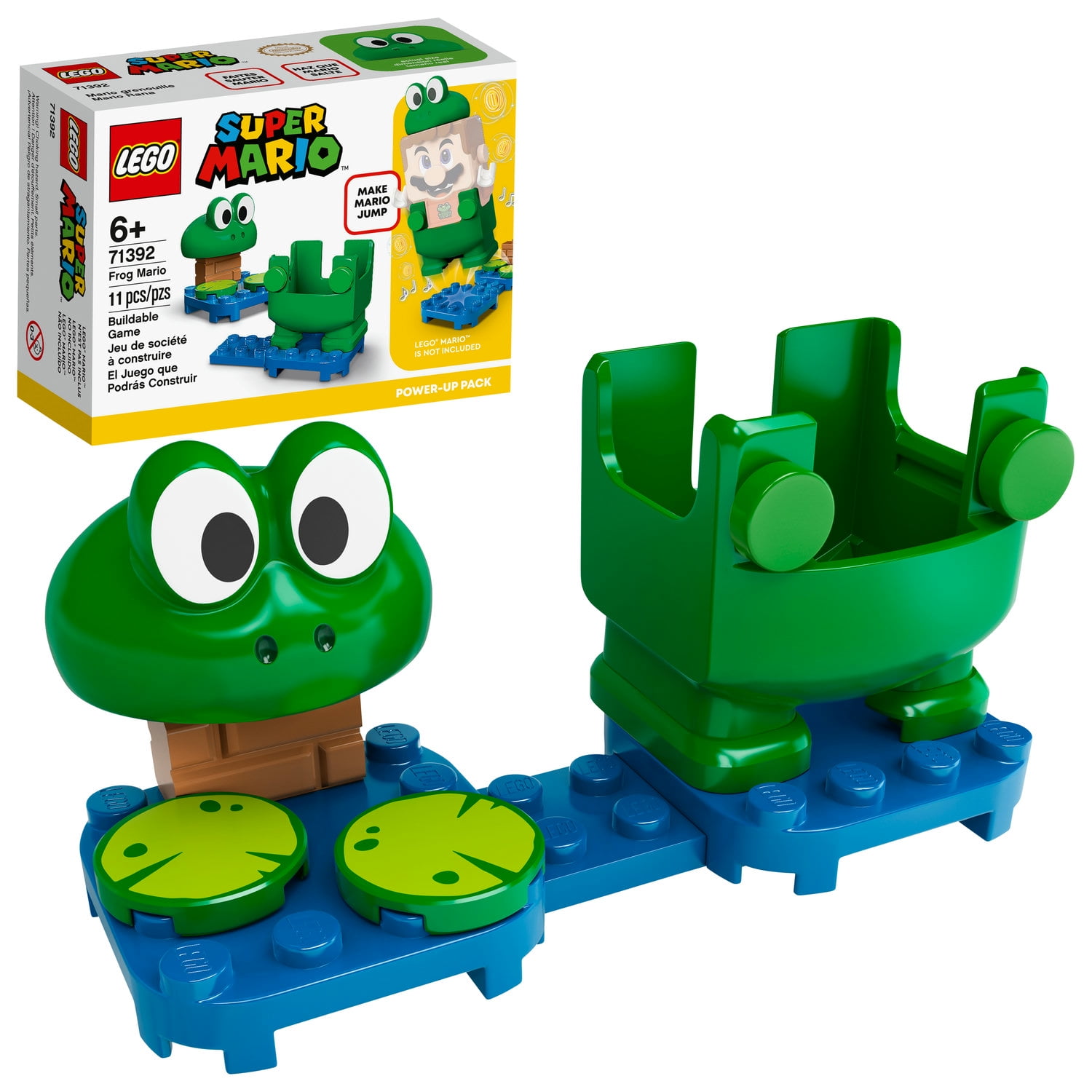 LEGO Super Mario Mario Power-Up 71392 Building Toy for Creative Kids (11 Pieces) Walmart.com