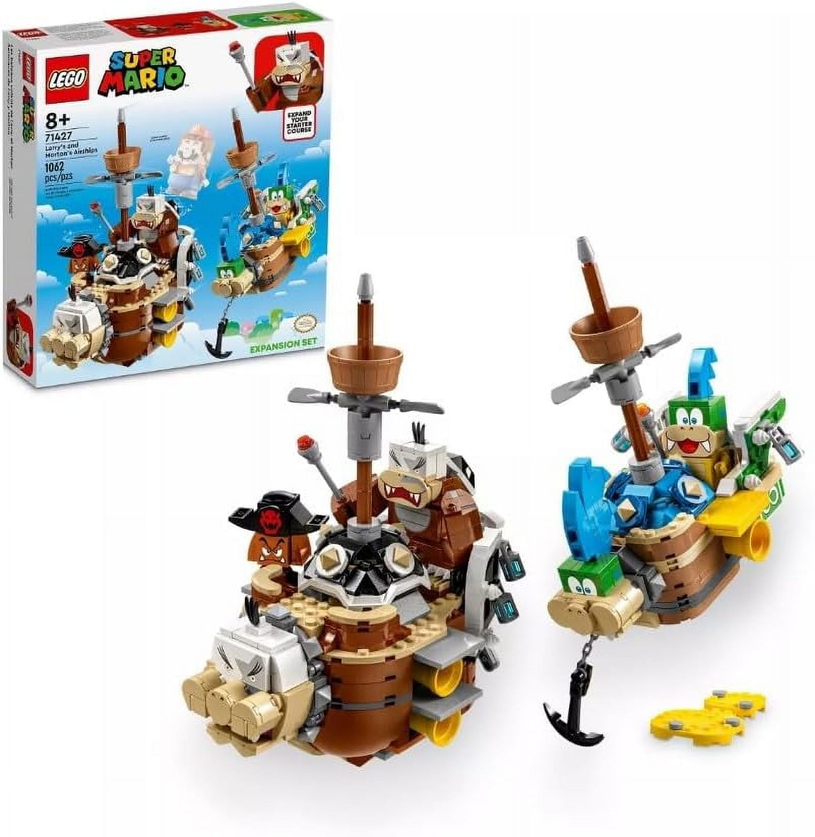 Free Shipping! LEGO Super Mario Larry’s and Morton’s Airships Buildable ...