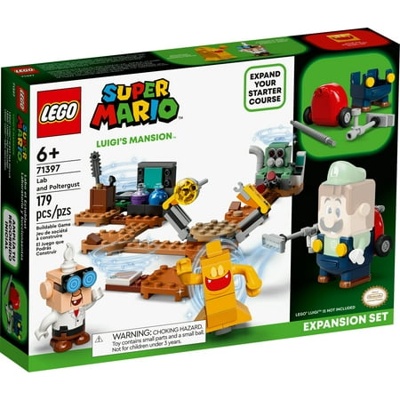 LEGO - Super Mario Luigis Mansion Lab and Poltergust Expansion Set 71397