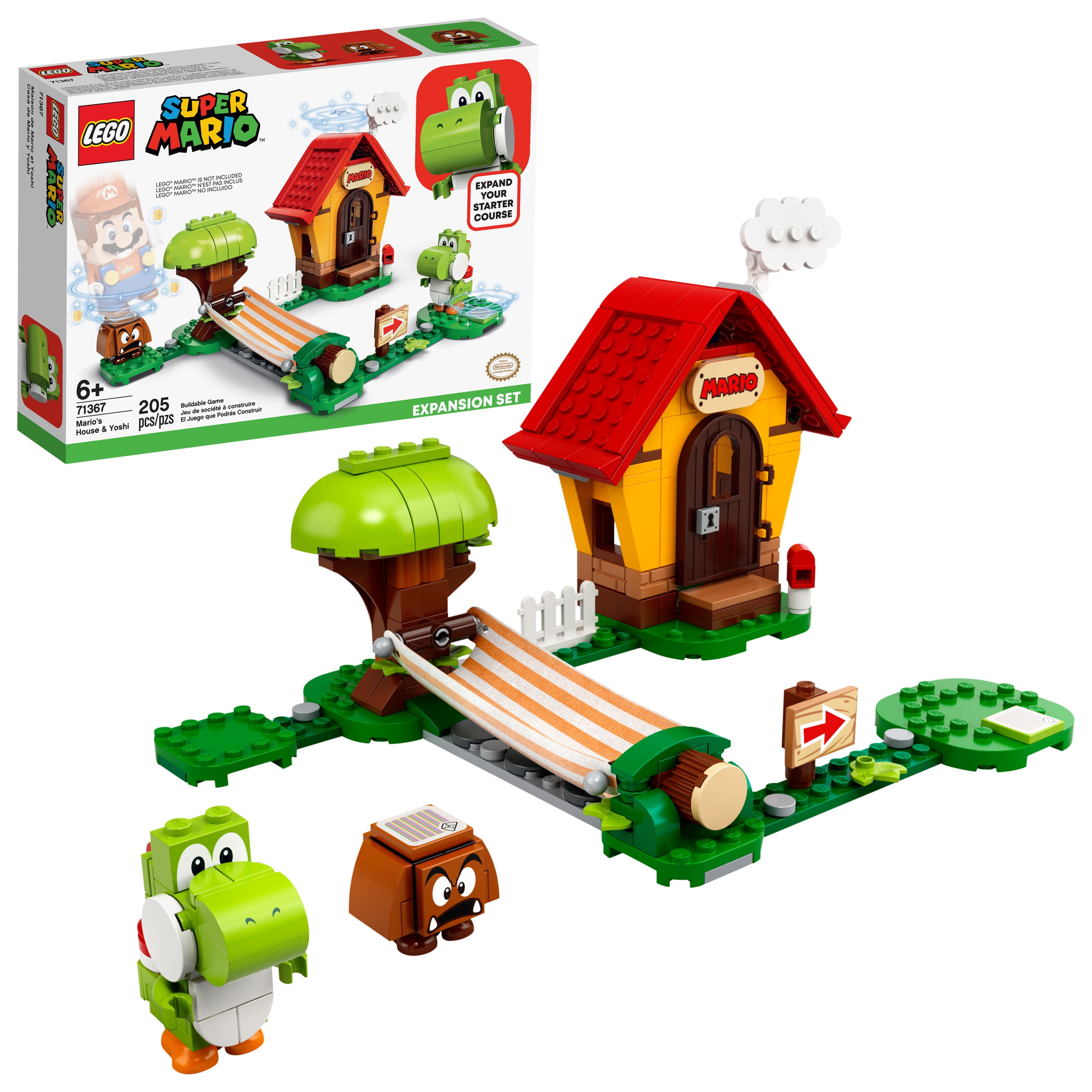 LEGO Super Mario: Mario's House & Yoshi Set, 71367 | Kids LEGO Super Mario: Mario's House & Yoshi Set, 71367 | Kids