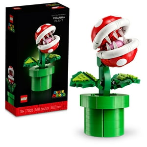 LEGO Super Mario Planta Piraña Set de Construcción para Adultos - Coleccionable de Mario para Hombres y Mujeres, Mayores de 18 Años - Regalo para Cumpleaños - Decoración para Dormitorio, Oficina en Casa o Estante - 71426