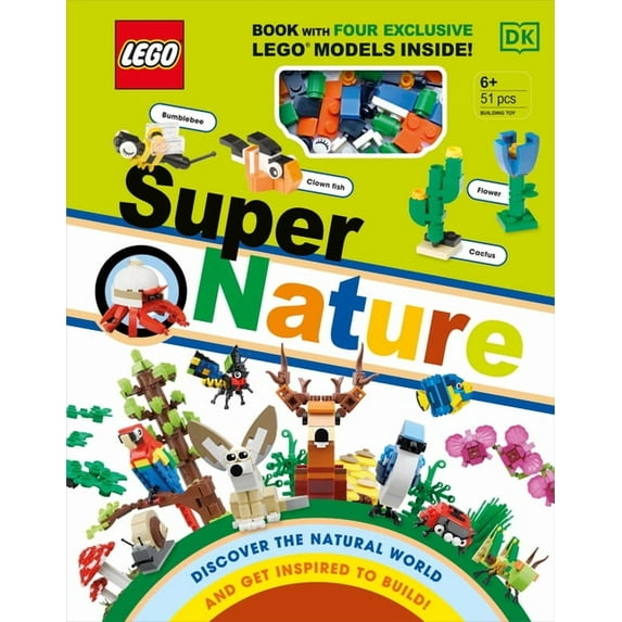Lego Super Nature: Includes Four Exclusive Lego Mini Models, (Paperback)