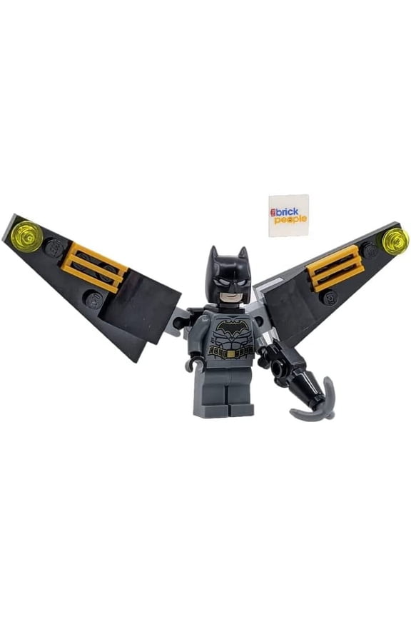 Superheroes: Batman Rebirth Minifig with JetPack and Black Cape