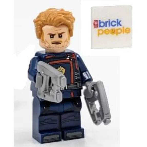 LEGO Superheroes: Star Lord Minifigure with Blasters and Speeder