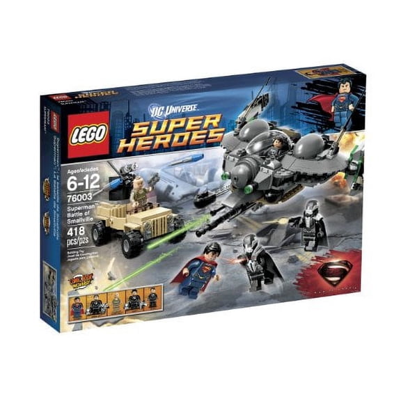 LEGO Superheroes Superman Battle of Smallville 76003 Interlocking Set