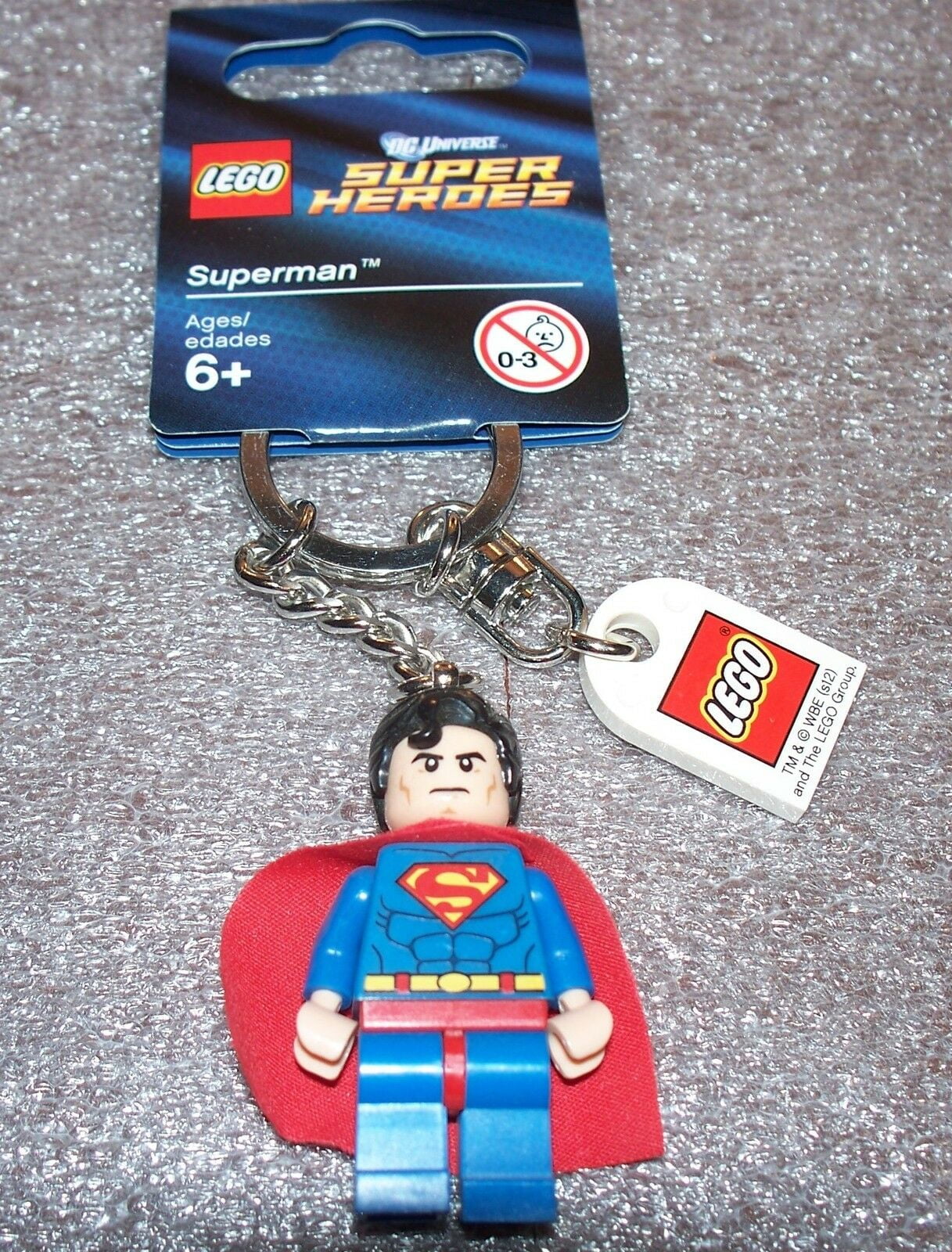 Lego superman keyring sale