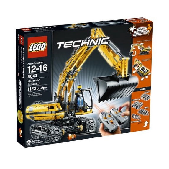 LEGO TECHNIC Motorized Excavator 8043 - Walmart.com