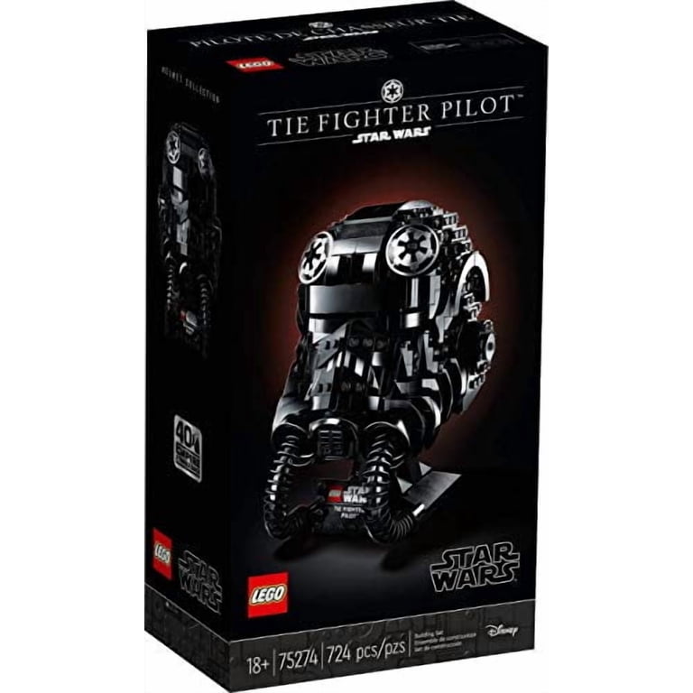 LEGO, TIE Fighter Pilot Helmet Building Set, 75274, 723 Pieces