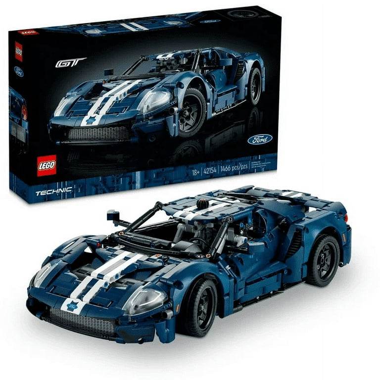 LEGO Technic 2022 Ford GT 42154 Car Model Kit for Adults to Build, 1:12  Scale Supercar, Collectible Set, Great Gift Idea 