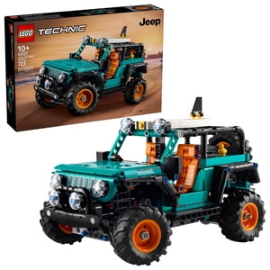 LEGO Technic Jeep Wrangler Rubicon SUV - Juguete de Construcción para Niños y Niñas, Mayores de 10 Años - Kit de Coche Modelo con Características Detalladas - Set de Exhibición para Decoración de Dormitorio - Regalo de Cumpleaños - 42227