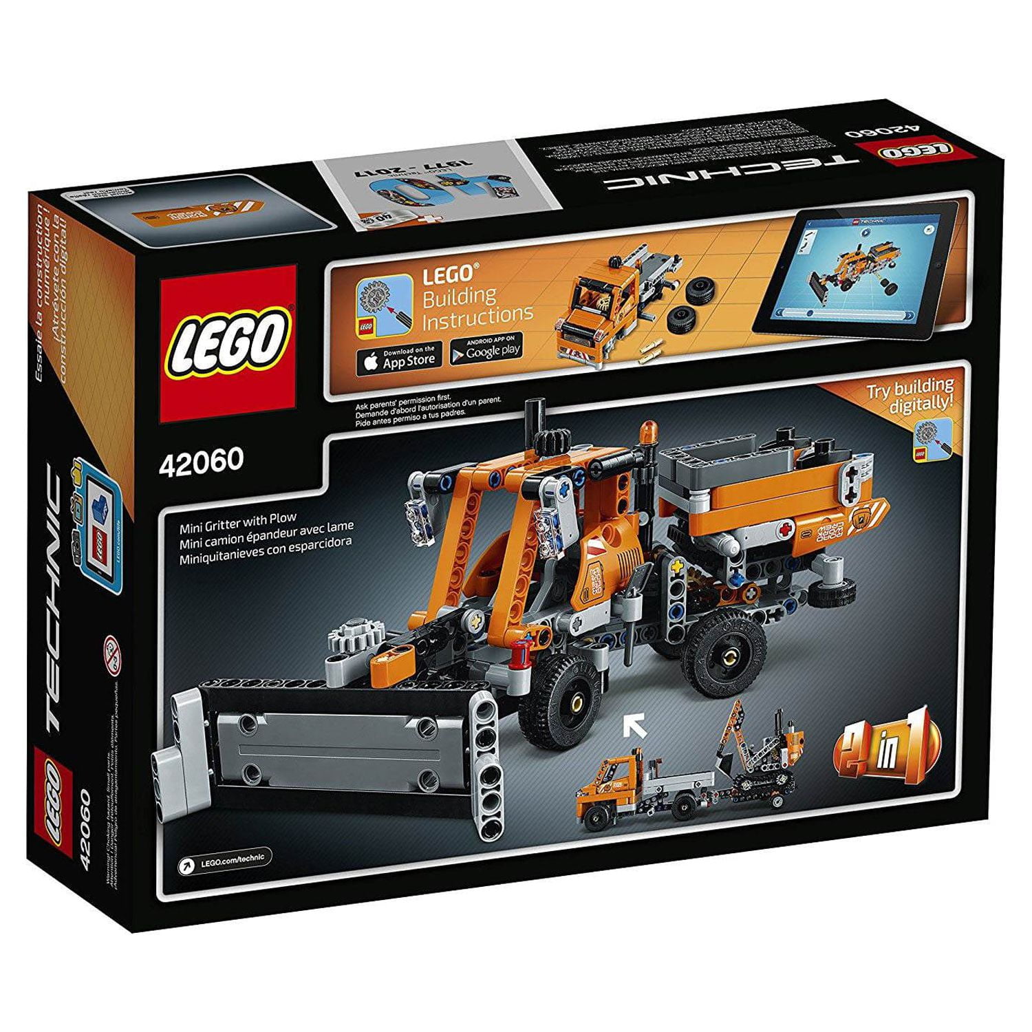 LEGO 42060 Technic Roadwork Construction Crew Truck