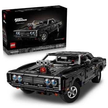 LEGO Technic Fast and Furious Dodge Charger R/T Car - Building Set for Adults, Ages 18+ - Collectible Model Car Kit for Fans - Detailed Features - Gift for Birthdays - 42231