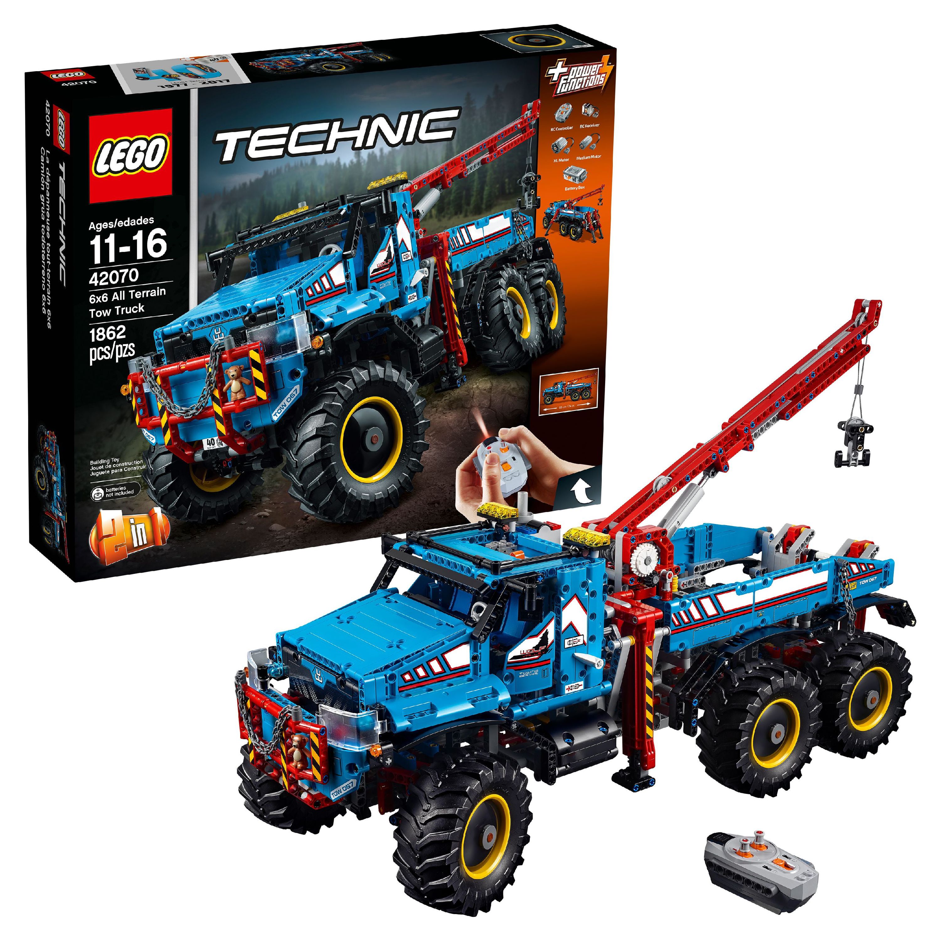 LEGO Technic 6x6 All Terrain Tow Truck 42070 - image 1 of 4