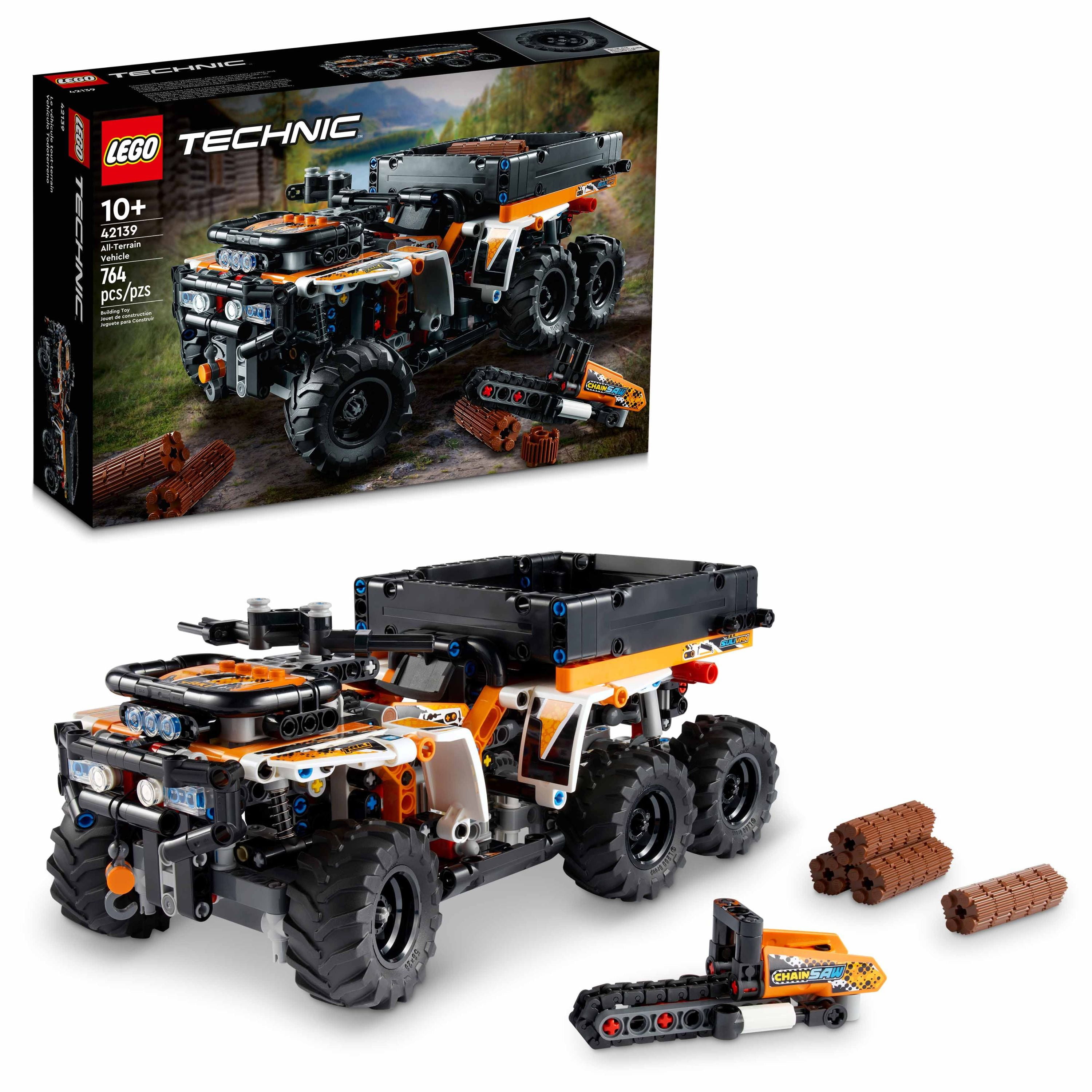 LEGO Technic All-Terrain Vehicle 42139, 6-Wheeled Off Roader Truck ATV Construction Set, Birthday Gift Idea for Kids, Boys Girls - Walmart.com