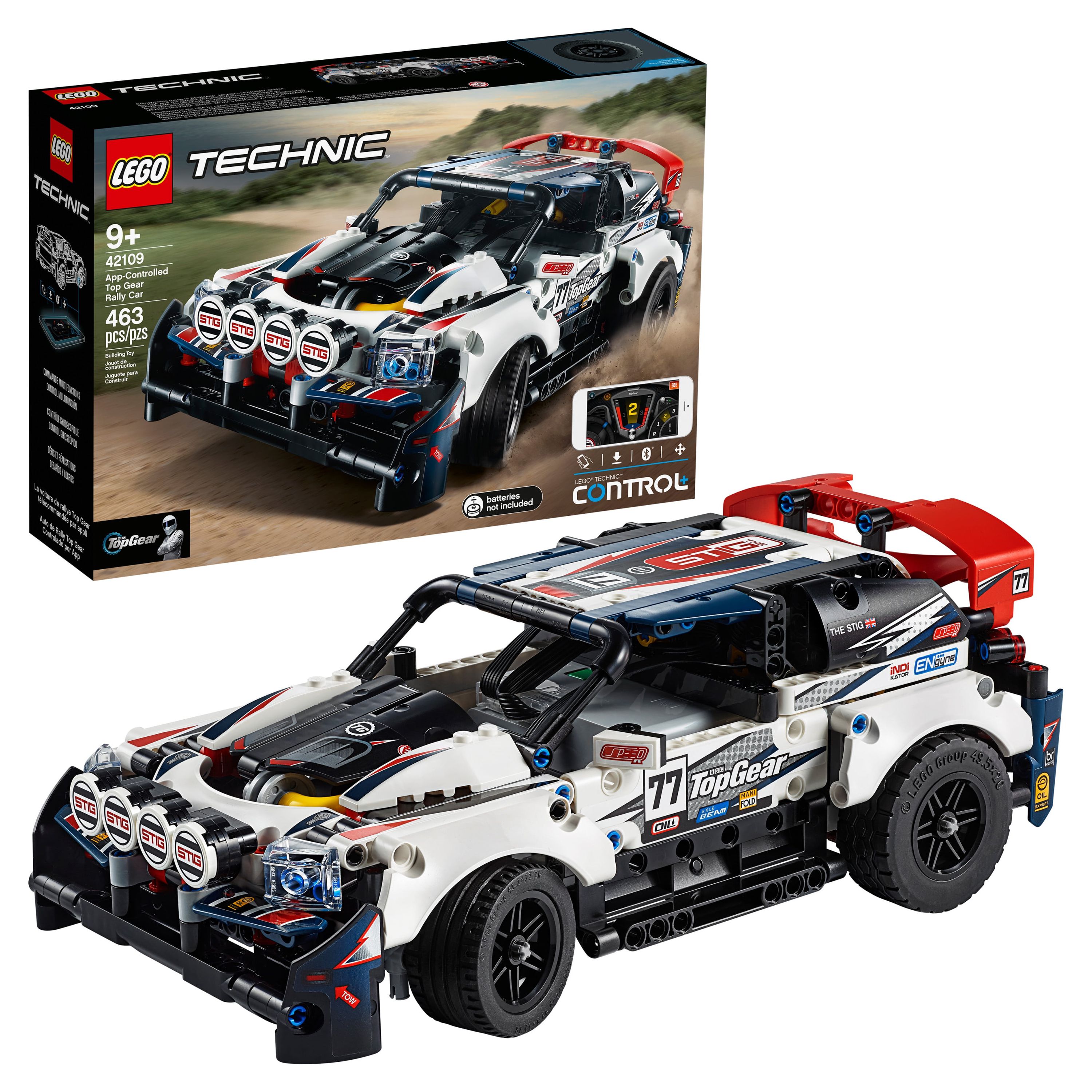 LEGO Technic App-Controlled Top Gear Rally Car 42109 - image 1 of 5