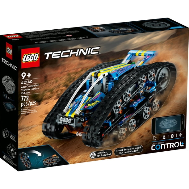 LEGO, Technic App-Controlled Transformation Vehicle, 42140, Red 
