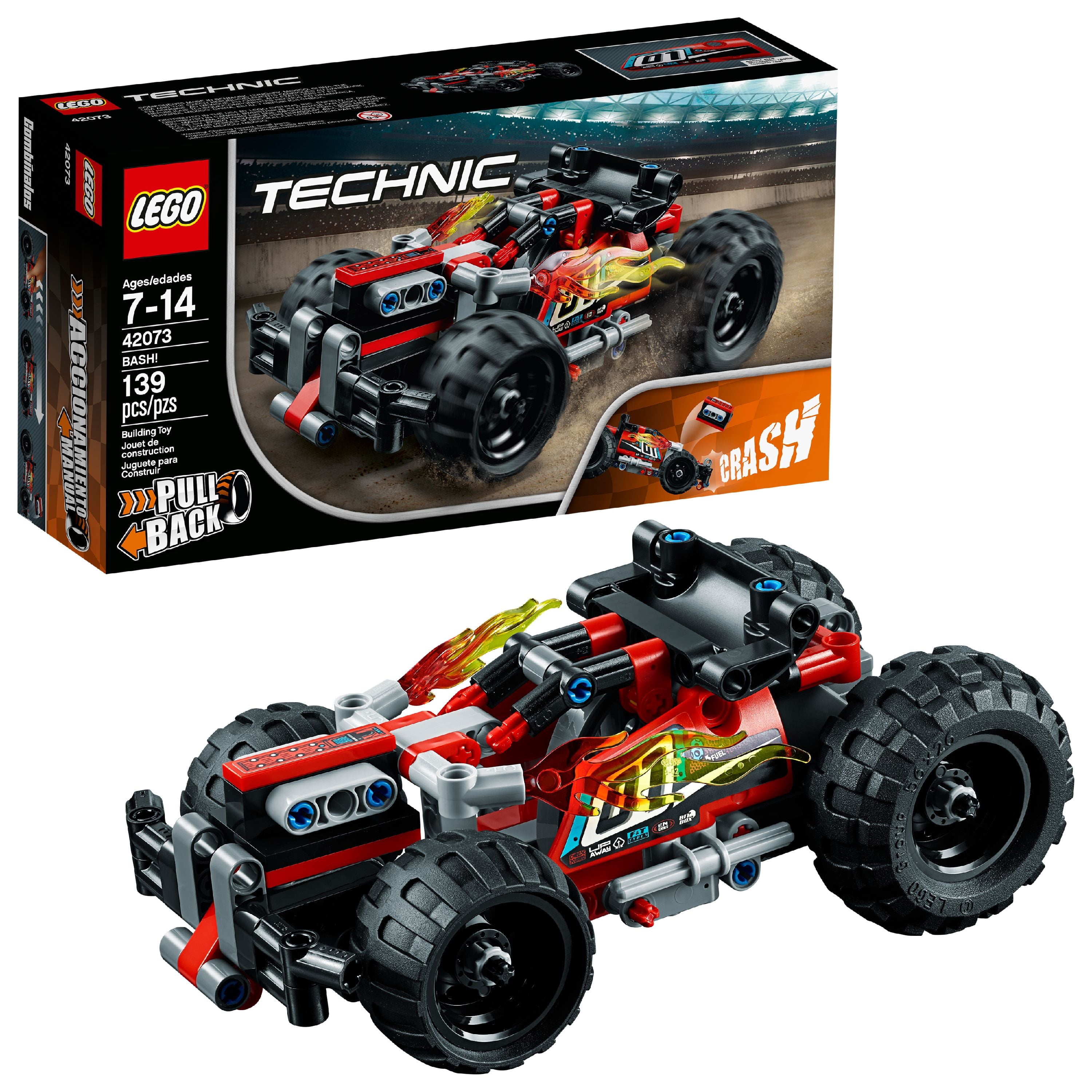 LEGO Technic BASH! 42073 Advanced Building Set with Pull-Back
