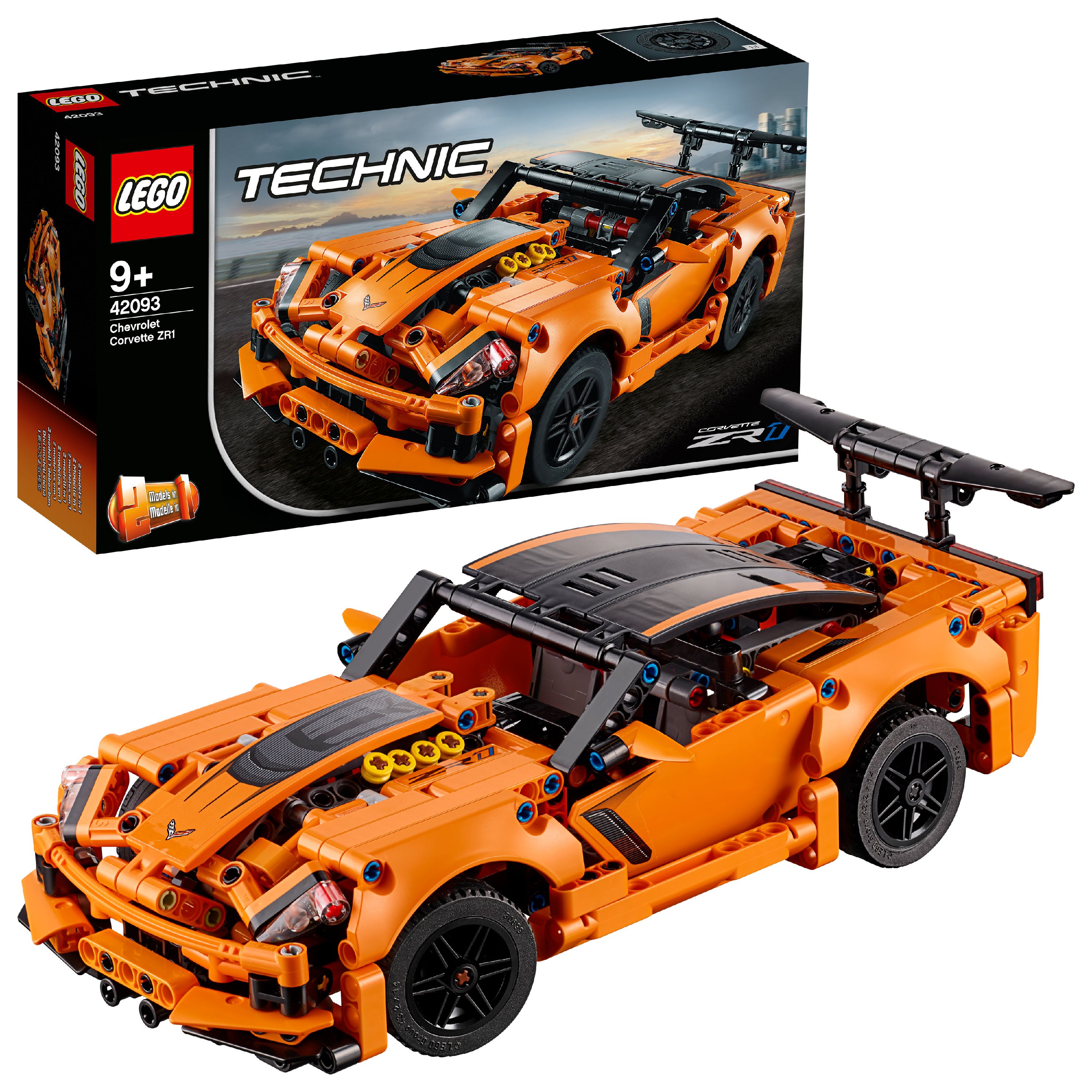 LEGO Technic Chevrolet Corvette ZR1 42093 Model Car Building Set - image 1 of 8