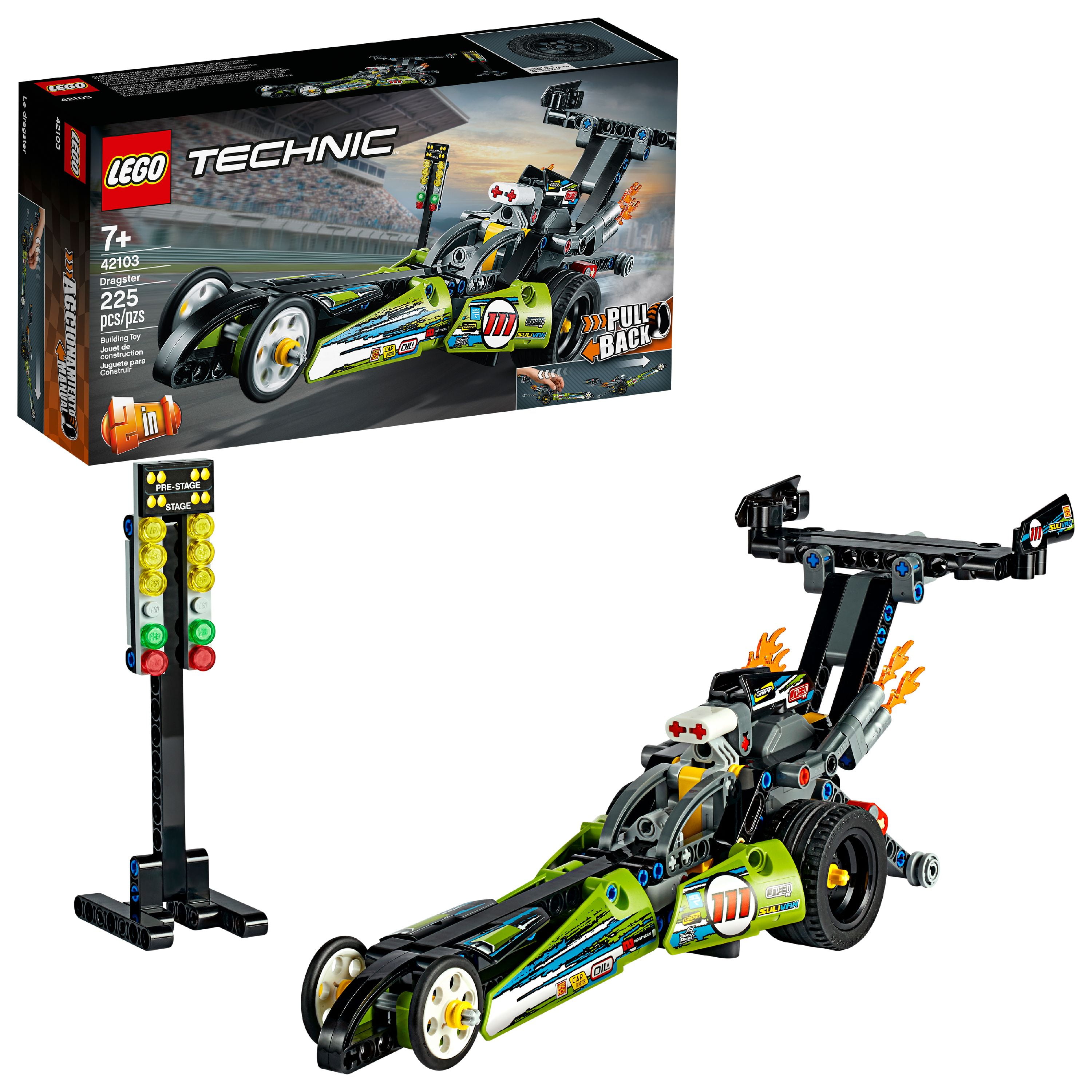 LEGO Technic 42103 Pull-Back Racing Toy Building (225 - Walmart.com