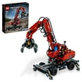 thumbnail image 1 of LEGO Technic Material Handler 42144, Mechanical Model Crane Toy, with Manual and Pneumatic Functions, Construction Truck Building Set, Educational Toys, 1 of 8