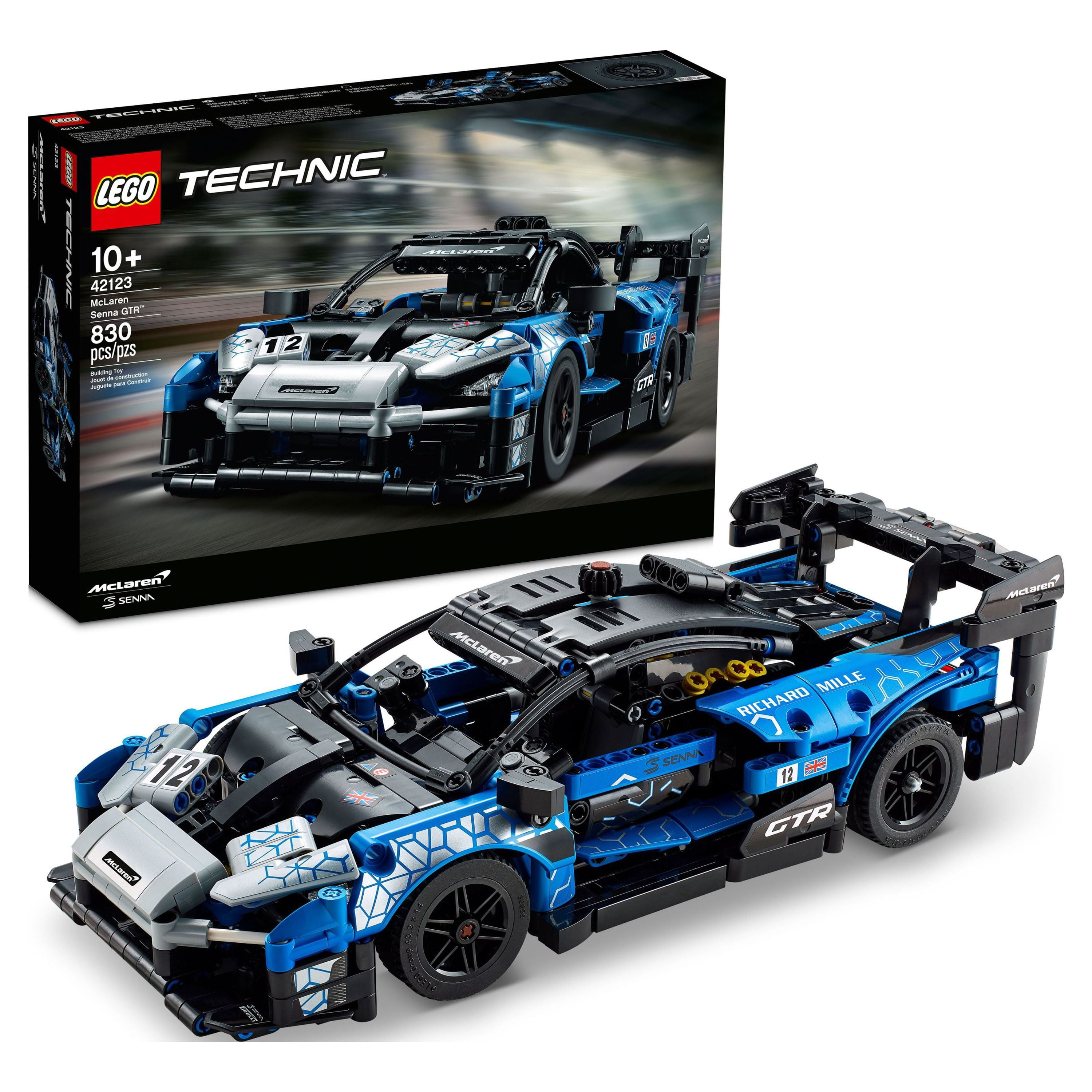 LEGO Technic McLaren Senna GTR 42123 Racing Sports Collectable Model Car  Building Kit, Car Construction Toy, Gift Idea for Kids, Boys and girls