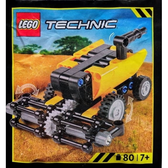 LEGO Technic Mini Set: Combine Harvester Micro Set (80 pcs) Ages 7+