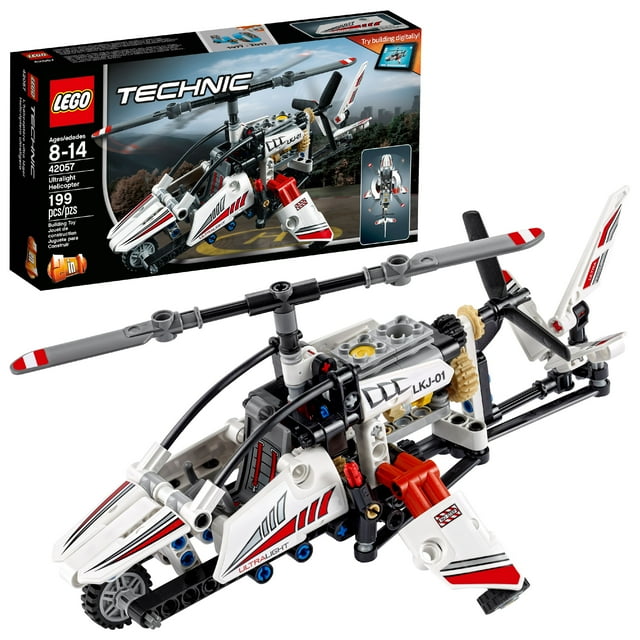 Free Shipping! LEGO Technic Ultralight Helicopter 42057 (199 Pieces ...