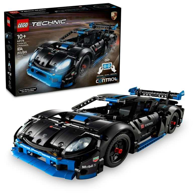 LEGO Technic Porsche GT4 e Performance Race Car Toy Remote Control Car Playset Porsche Gift for Kids 42176