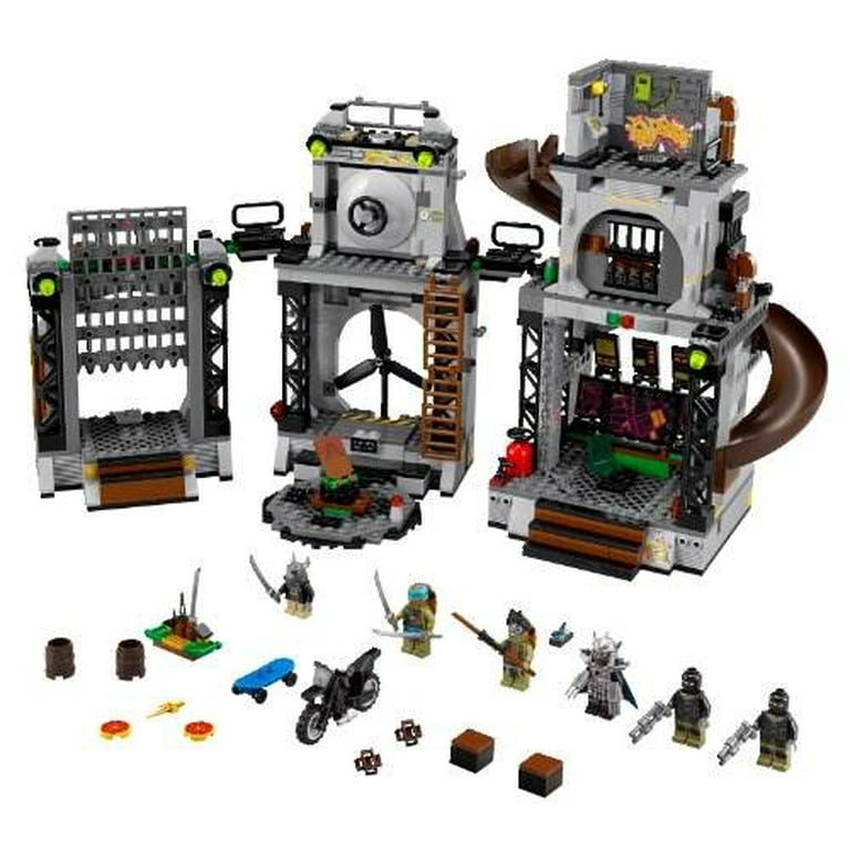 Mod viljen vigtig lokal LEGO? Teenage Mutant Ninja Turtles? Turtle Lair Invasion Building Set |  79117 - Walmart.com
