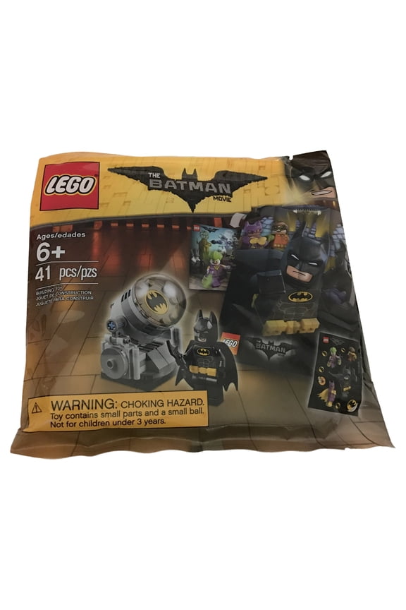 - The LEGO Batman Movie - Bat Signal Accessory Pack with Minifigure, Sticker Sheet, and Movie Poster 5004930 (2017) 41 pcs.