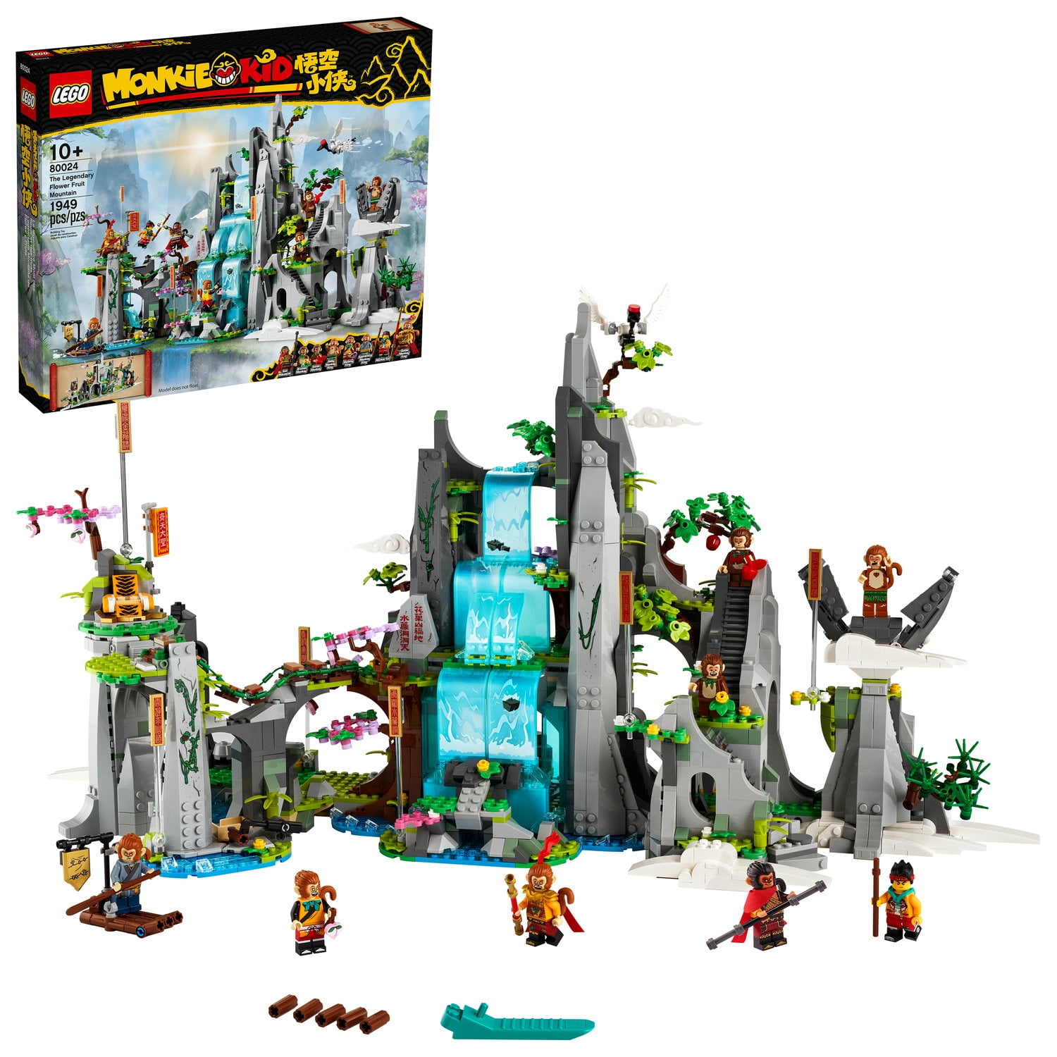 LEGO The Legendary Flower Fruit Mountain 80024 Building Set (1949 Pieces)