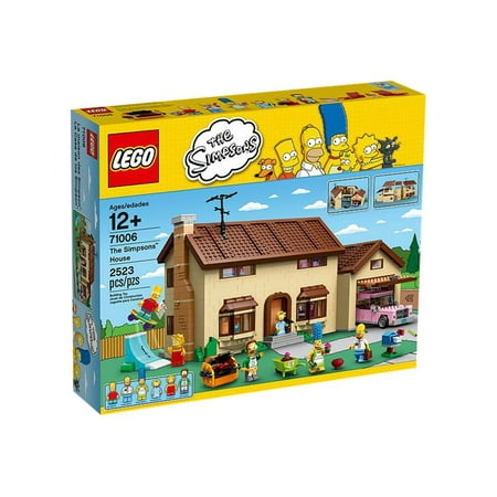 LEGO The Simpsons: The Simpsons House - 2523 Piece Building Set [LEGO, #71006, Ages 12+]