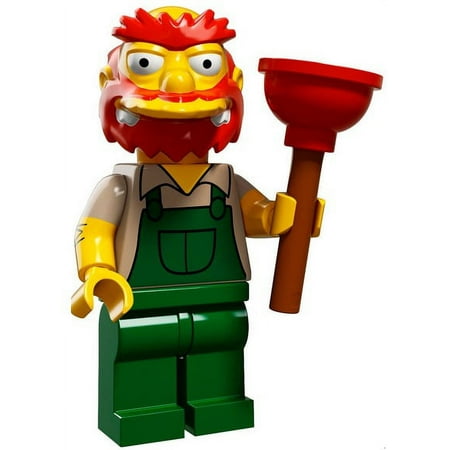 LEGO The Simpsons Simpsons Series 2 Groundskeeper Willie Minifigure [Loose]
