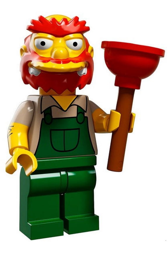 The Simpsons Simpsons Series 2 Groundskeeper Willie Minifigure [Loose]