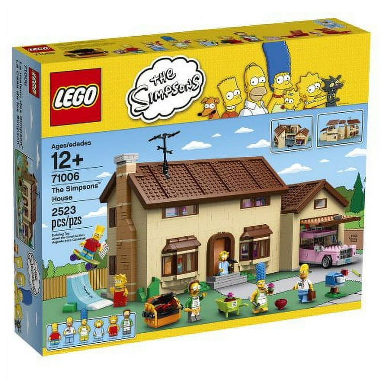 Casa de los simpson lego walmart clearance