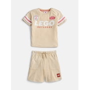 LEGO® Toddler Boys Short Sleeve Graphic Tee and Matching Shorts Outfit Set, 2-Piece, Sizes 12M-5T